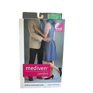 Mediven Comfort Women's Calf High, Closed Toe, (Size: V) 20-30mmHg Natural